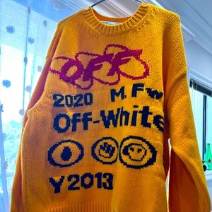Off white oversized Sweater